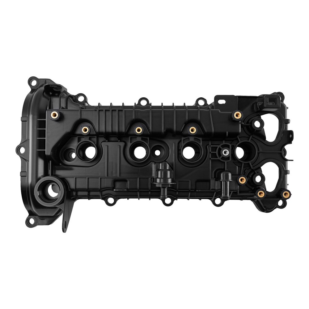 Black Engine Valve Cover compatible for Nissan Kicks HR16DE 132645RB2A w/Grommets