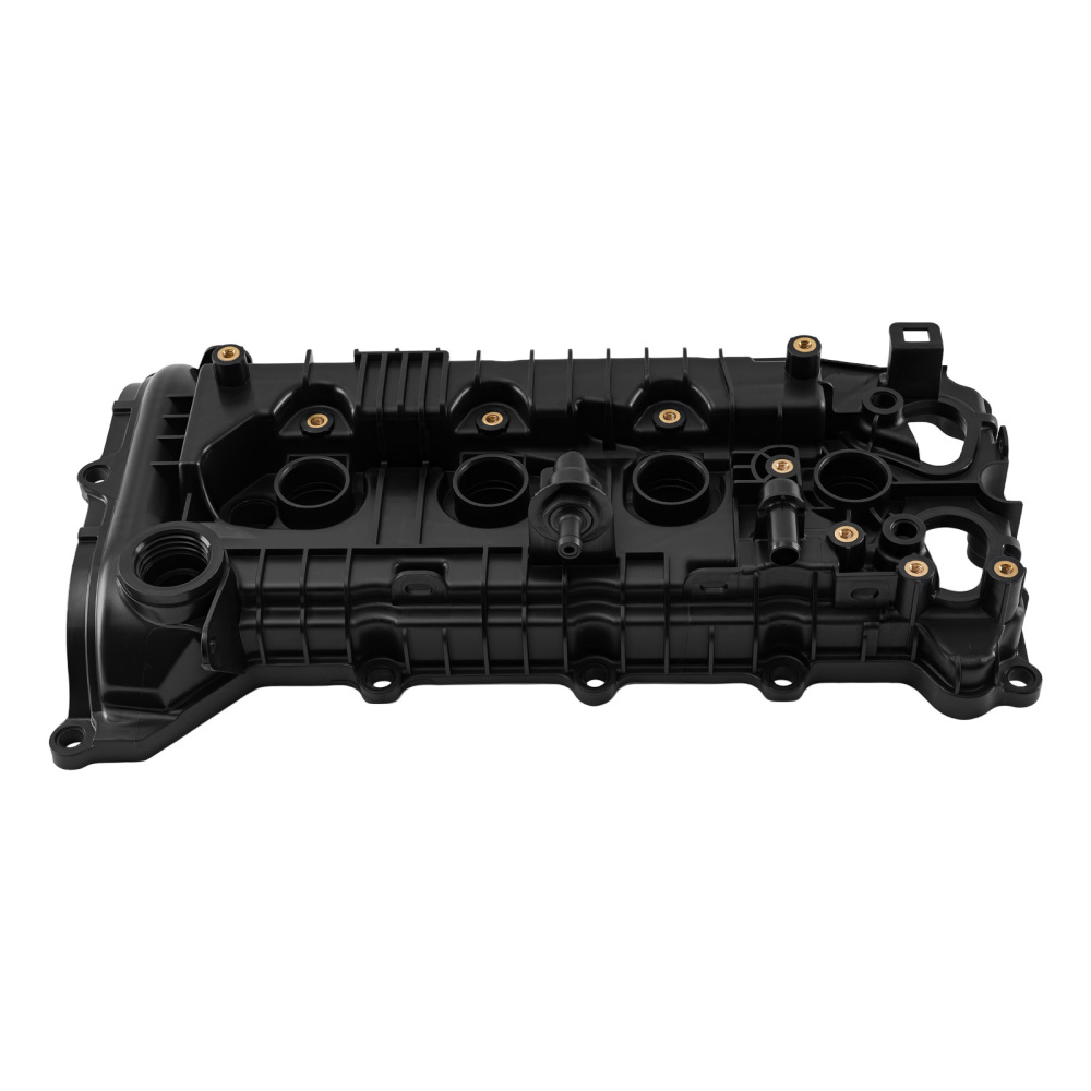 Black Engine Valve Cover compatible for Nissan Kicks HR16DE 132645RB2A w/Grommets
