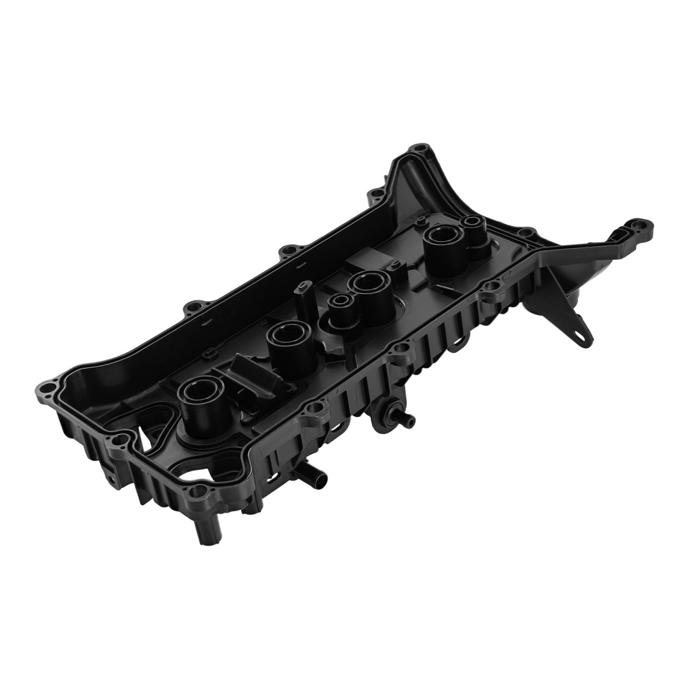 Black Engine Valve Cover compatible for Nissan Kicks HR16DE 132645RB2A w/Grommets