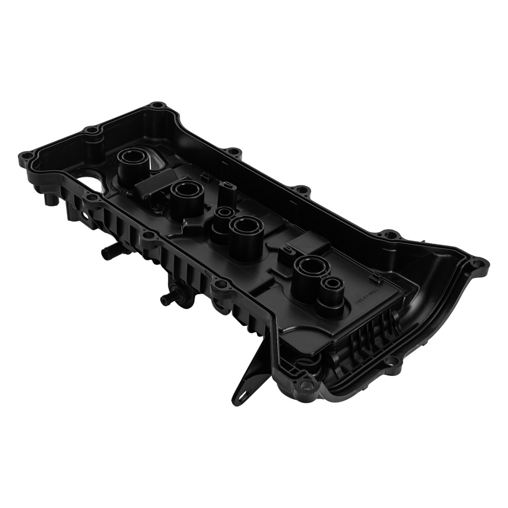 Black Engine Valve Cover compatible for Nissan Kicks HR16DE 132645RB2A w/Grommets