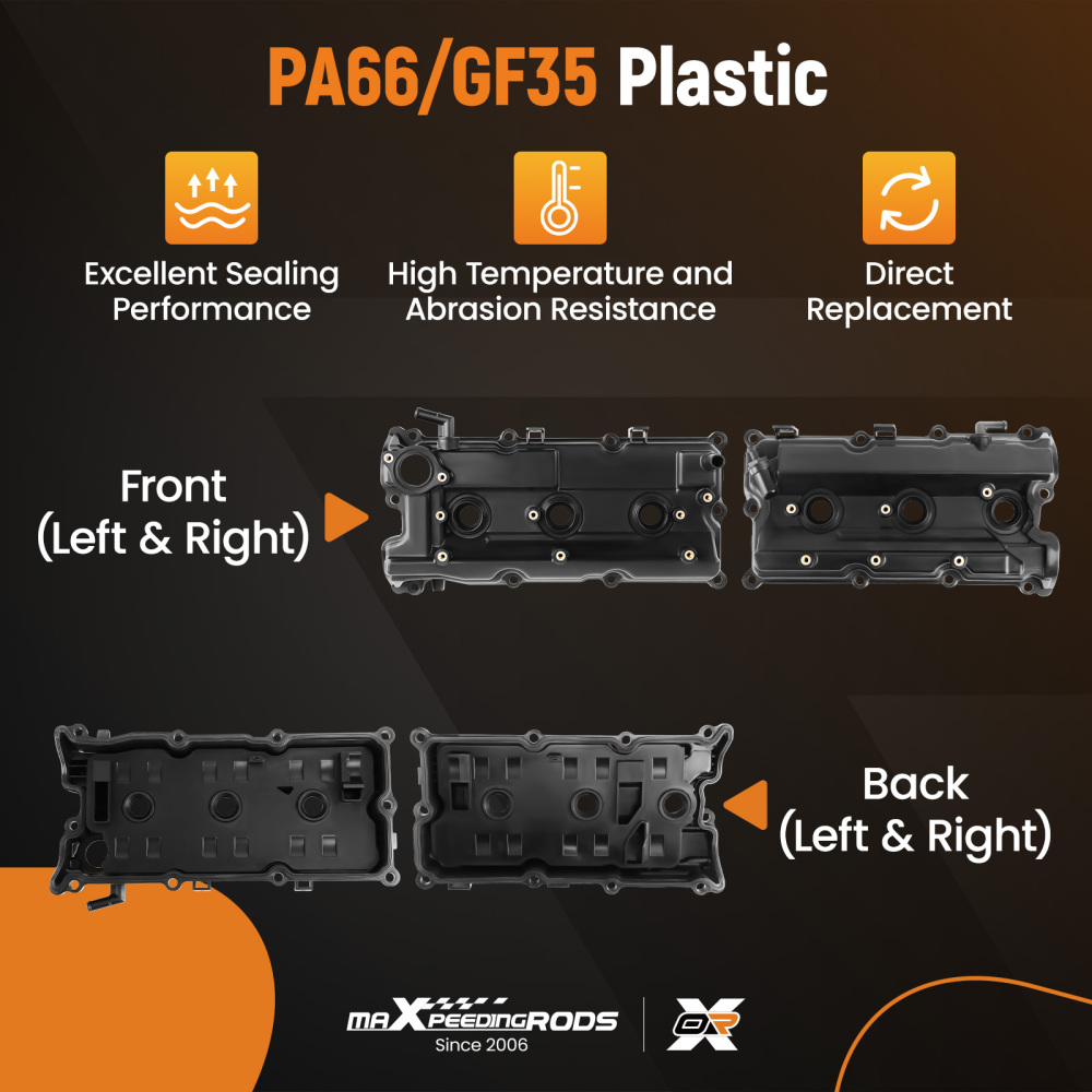 Engine Valve Cover Kit compatible for Nissan Maxima Altima Pathfinder 3.5L 132645W510