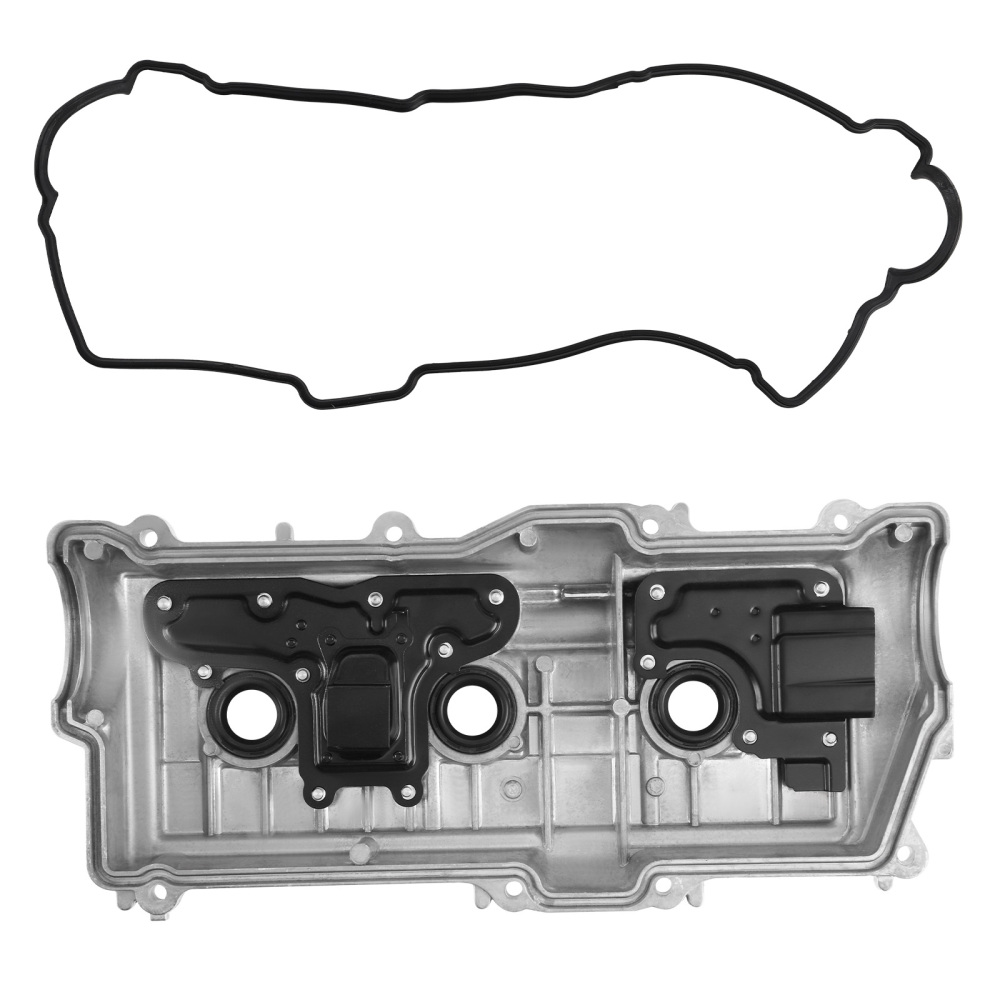 2pcs Engine Valve Cover w/Gasket compatible for Toyota Tacoma T100 compatible for 4Runner 3.4L Left+Right