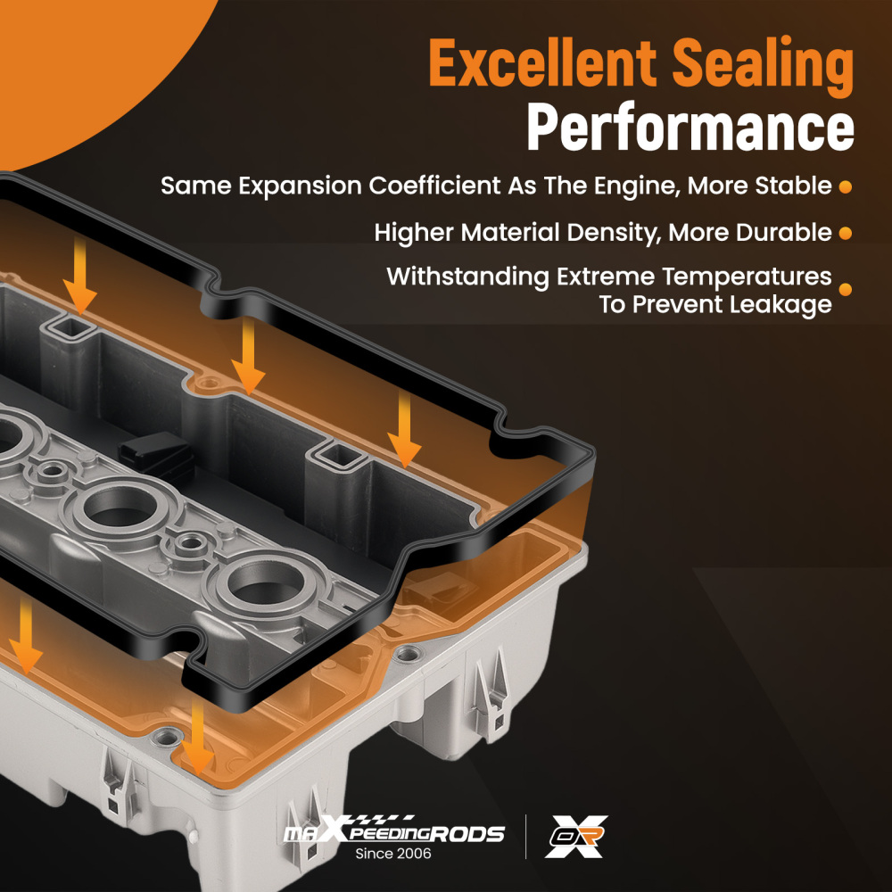 Aluminium Rocker Valve Cover w/ Gasket compatible for Holden Cruze JH JG AH 1.6L 1.8L