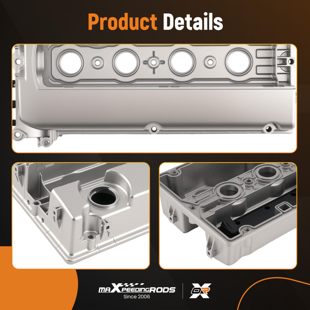 Aluminium Rocker Valve Cover w/ Gasket compatible for Holden Cruze JH JG AH 1.6L 1.8L