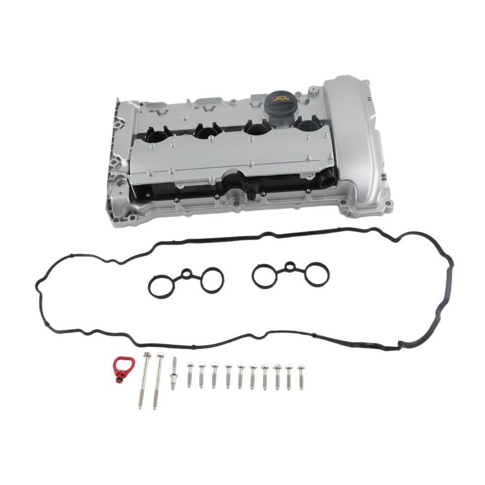 Aluminum Valve Cover W/ Gasket Kit For Mini Cooper JCW R55 R56 R59 1.6L Turbo