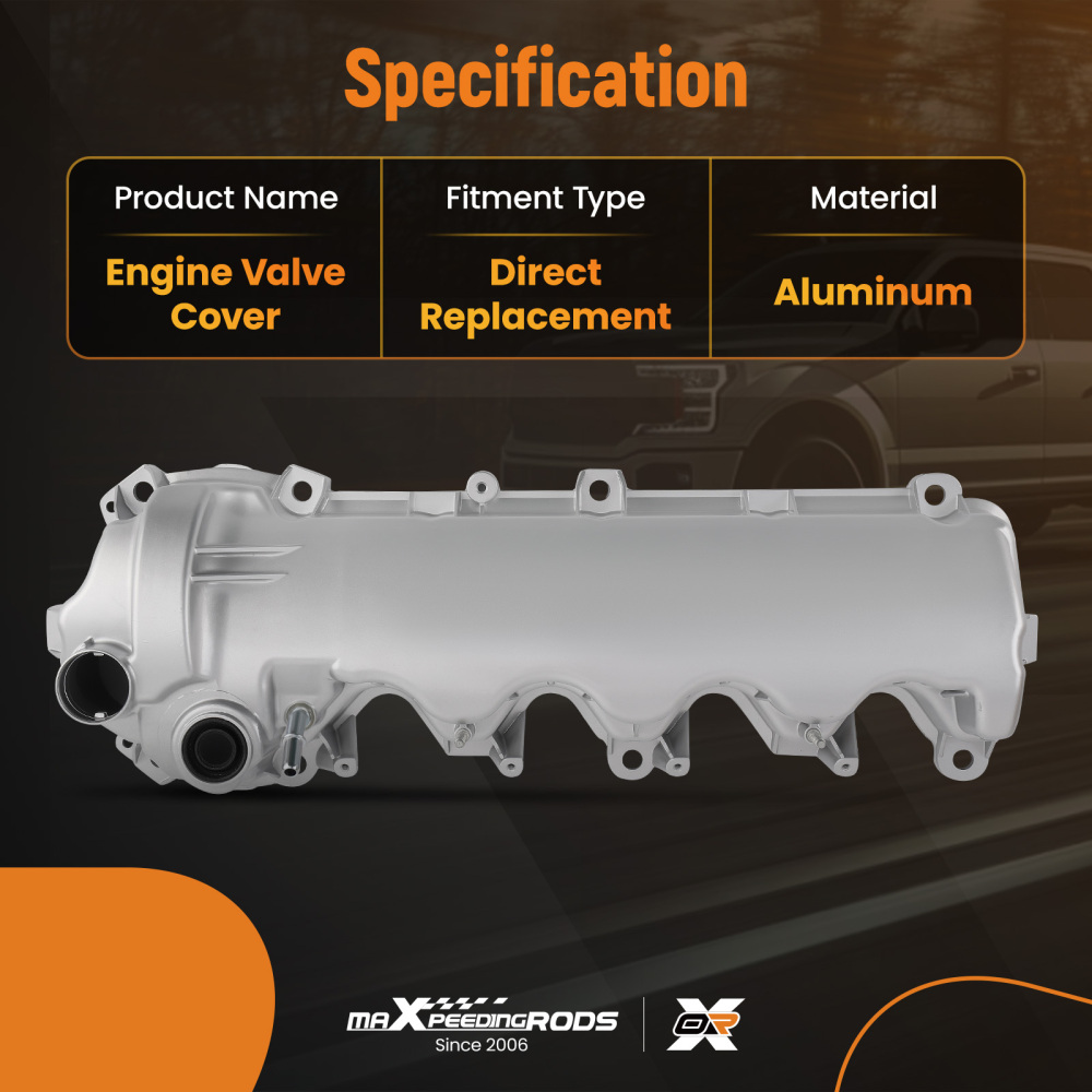 Valve Cover W/ Gasket Right Passenger Side compatible for Ford Expedition 2005-2014 V8