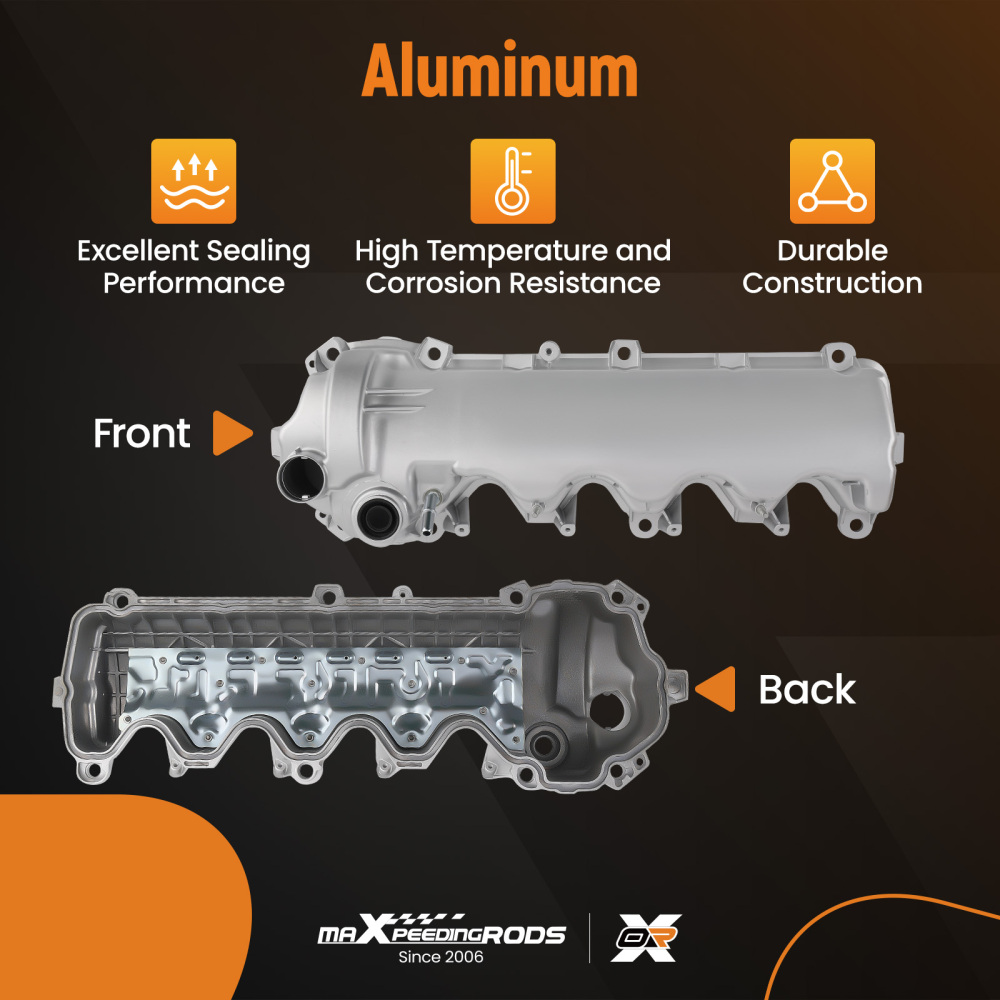 Valve Cover W/ Gasket Right Passenger Side compatible for Ford Expedition 2005-2014 V8