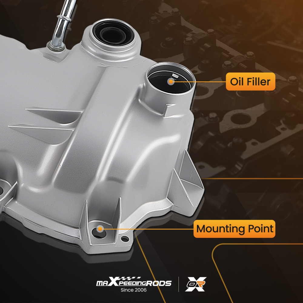 Valve Cover W/ Gasket Right Passenger Side compatible for Ford Expedition 2005-2014 V8