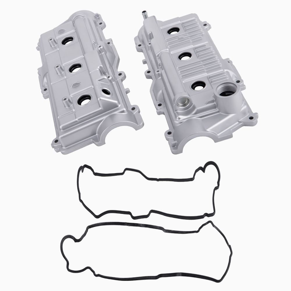 2pcs Engine Valve Cover w/Gasket compatible for Toyota Tacoma T100 compatible for 4Runner 3.4L Left+Right