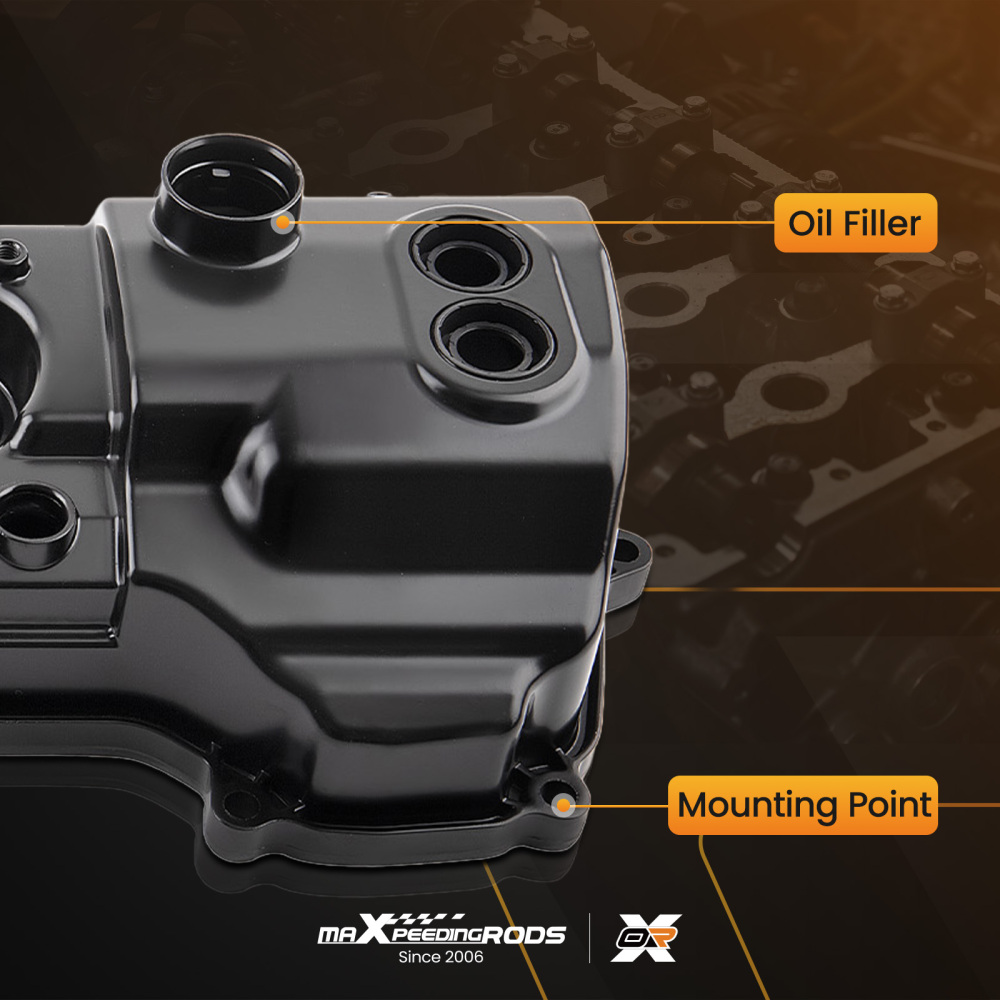 1* Right Aluminum Valve Cover compatible for Ford F-150 2013-2016 compatible for Navigator 15-17 DL3Z6582C