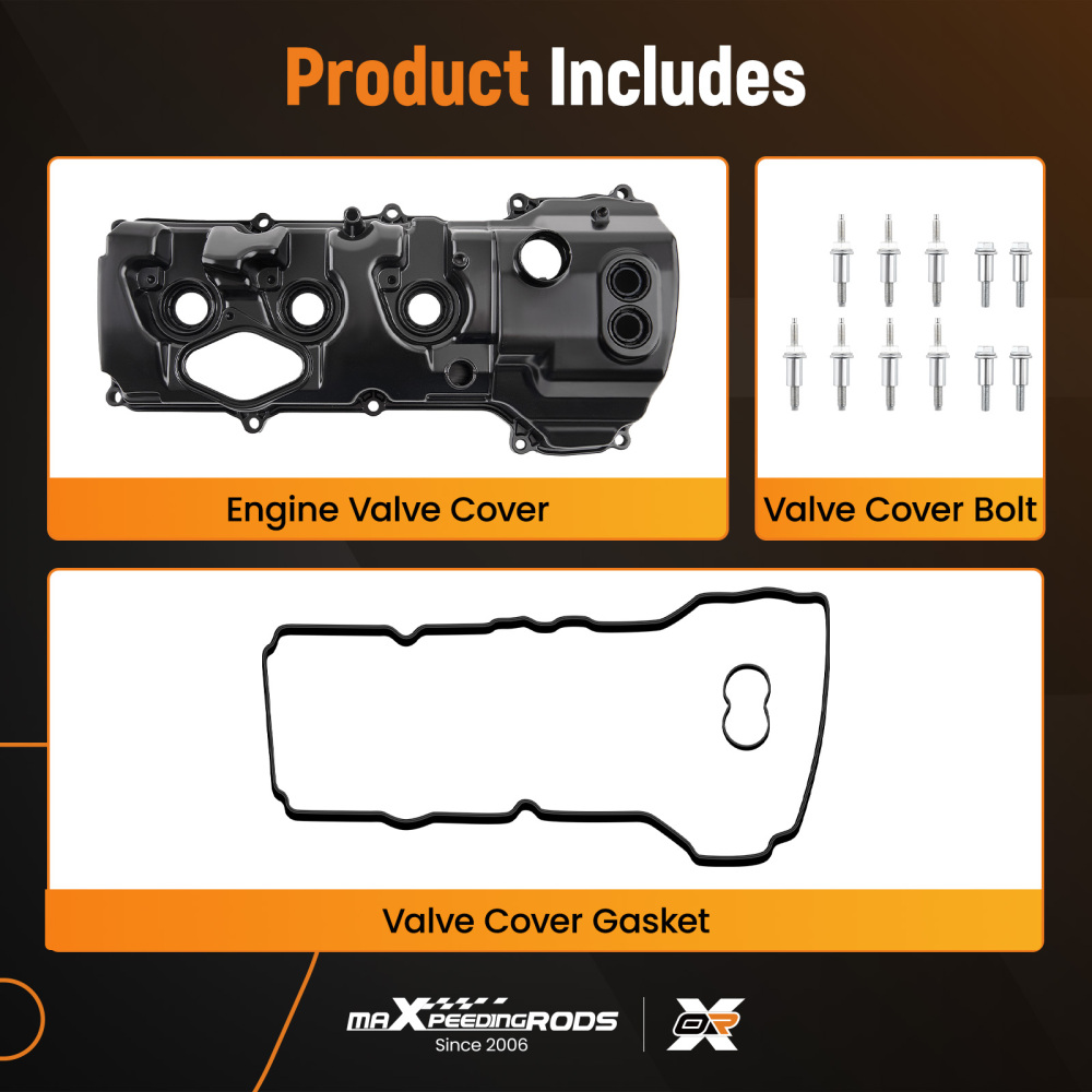 1* Right Aluminum Valve Cover compatible for Ford F-150 2013-2016 compatible for Navigator 15-17 DL3Z6582C