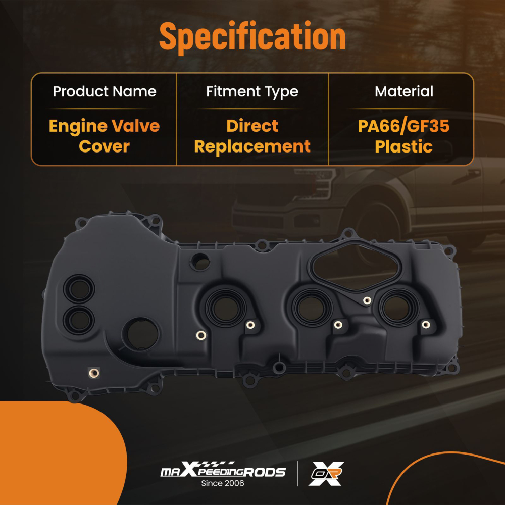 Engine Valve Cover compatible for Ford F-150 3.5L V6 DOHC Turbocharged 2011-2016