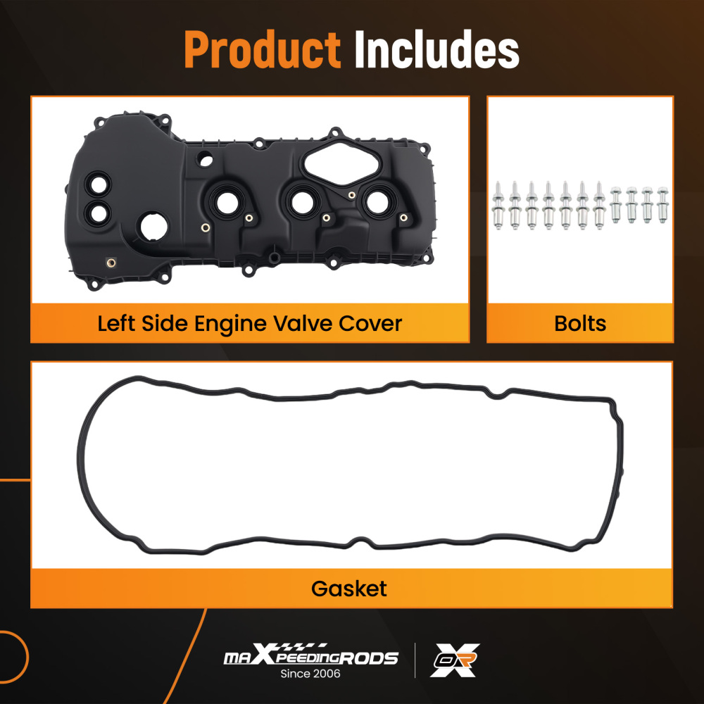 Engine Valve Cover compatible for Ford F-150 3.5L V6 DOHC Turbocharged 2011-2016