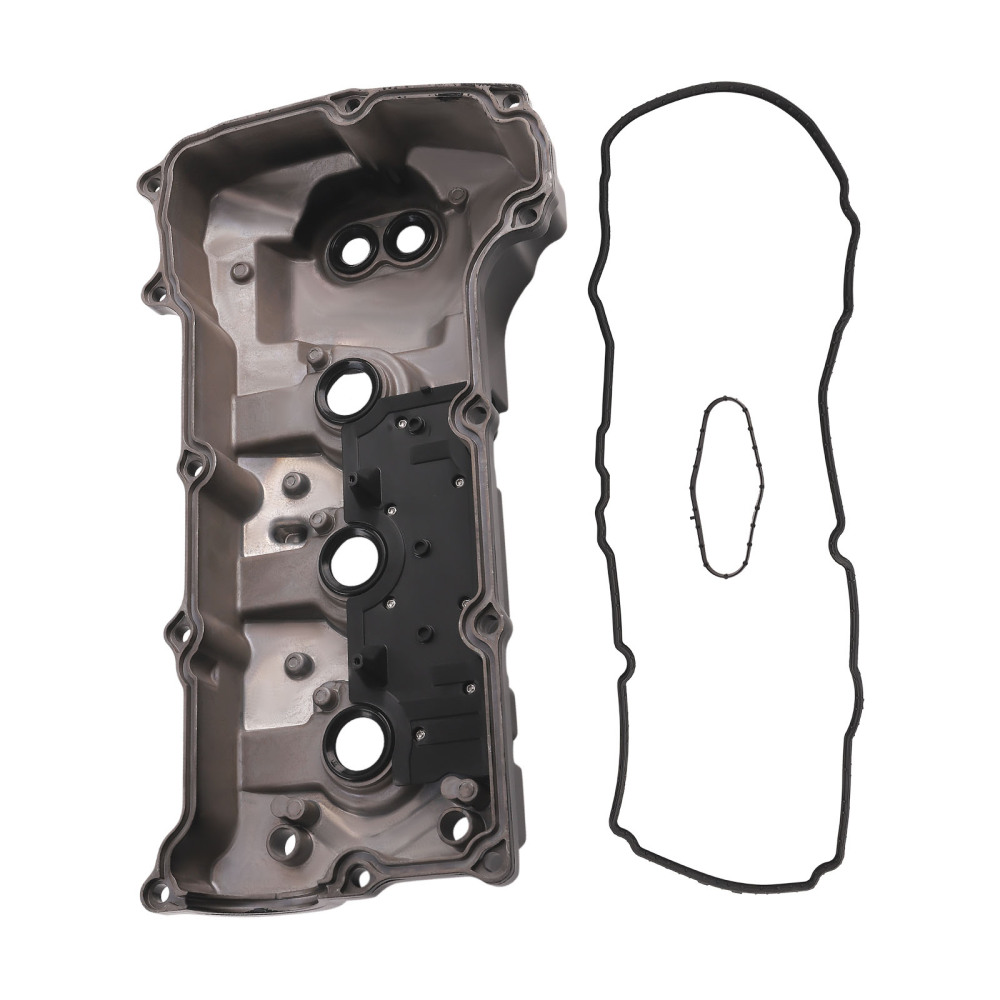 2* Aluminum Engine Valve Cover compatible for Ford Transit-150 250 350 3.5L V6 2015-2023