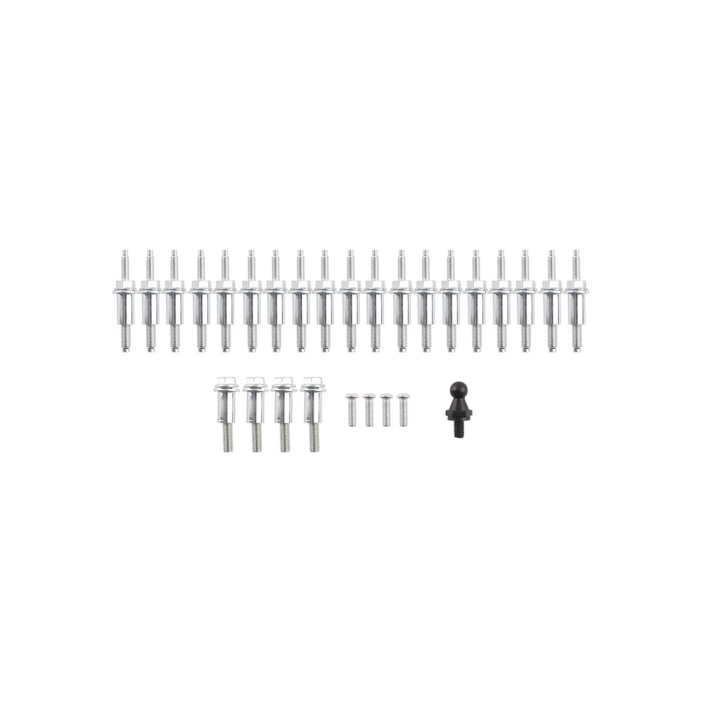 2* Aluminum Engine Valve Cover compatible for Ford Transit-150 250 350 3.5L V6 2015-2023