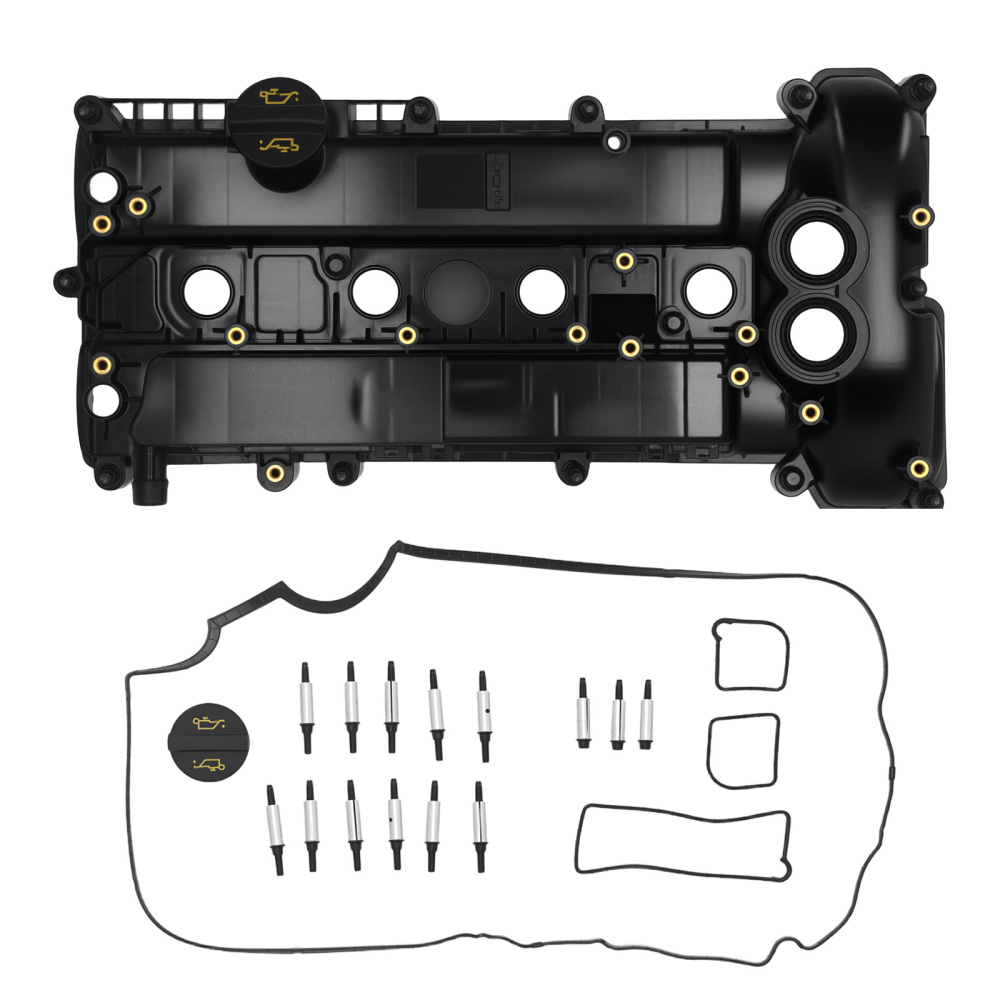 Engine Valve Cover w/ Gasket compatible for Ford Focus Taurus 2.0L 2013-2018 CJ5Z-6582-A