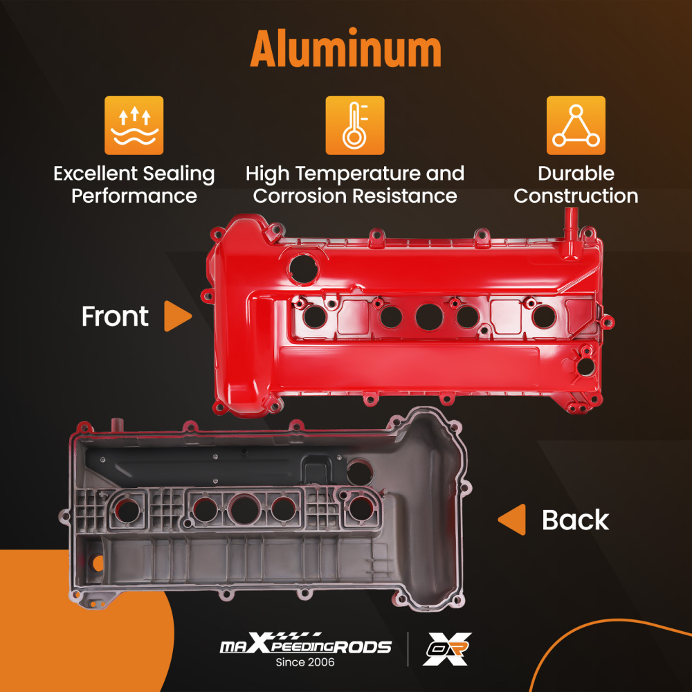 Aluminum Valve CoverGasket compatible for Ford Escape Focus compatible for Mercury 2.0L 2.3L2005-2013