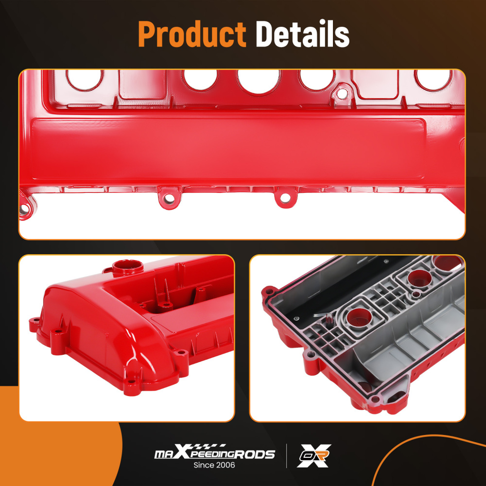 Aluminum Valve CoverGasket compatible for Ford Escape Focus compatible for Mercury 2.0L 2.3L2005-2013