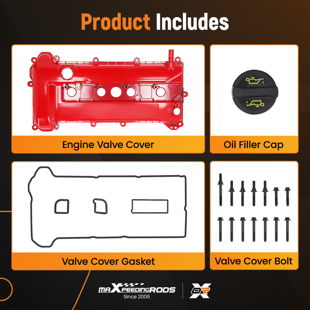Aluminum Valve CoverGasket compatible for Ford Escape Focus compatible for Mercury 2.0L 2.3L2005-2013