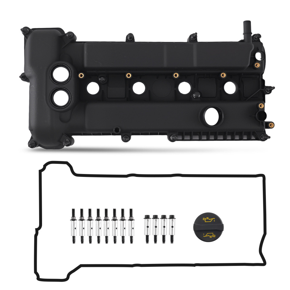 Black Engine Valve Cover compatible for Ford Focus 1999CC 2.0L 2013-2014 CM5Z6582B