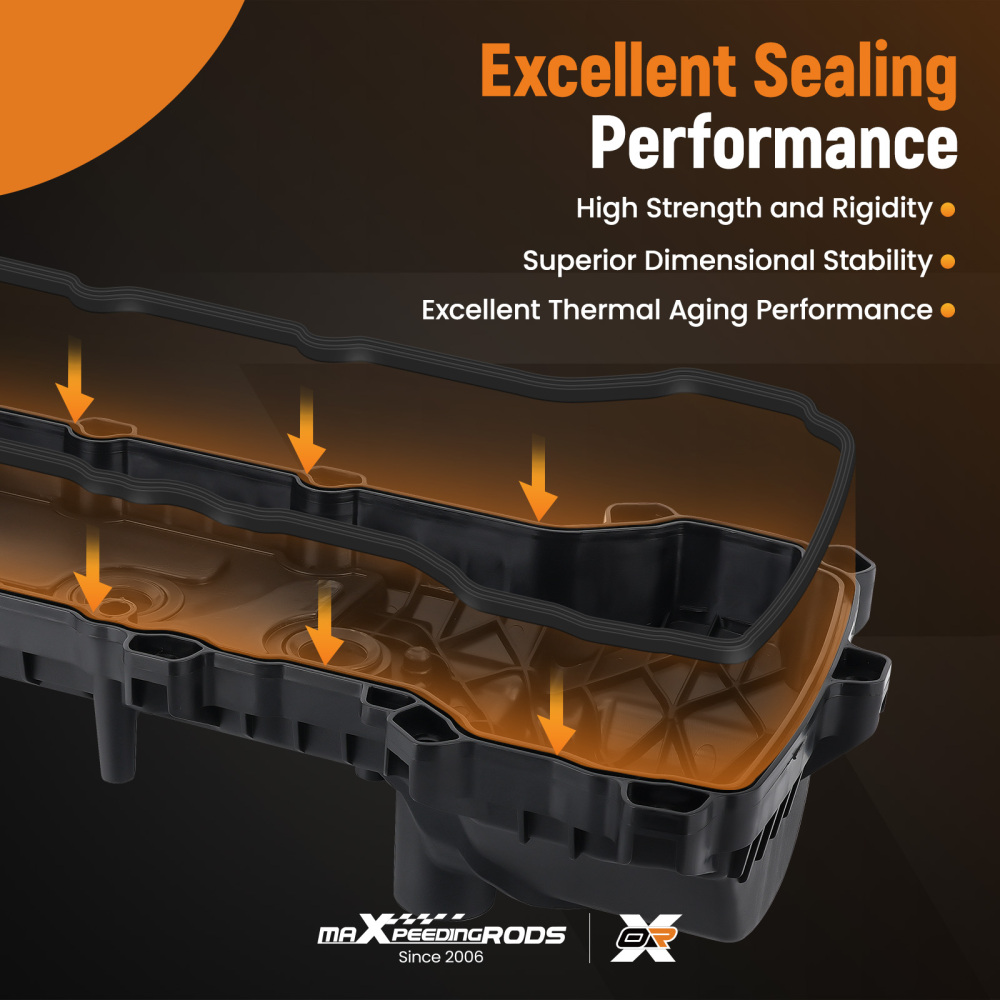 Left Valve Cover compatible for Ford F150 compatible for Flex compatible for Mustang Transit compatible for Lincoln 3.5L 3.7L 2011-2019