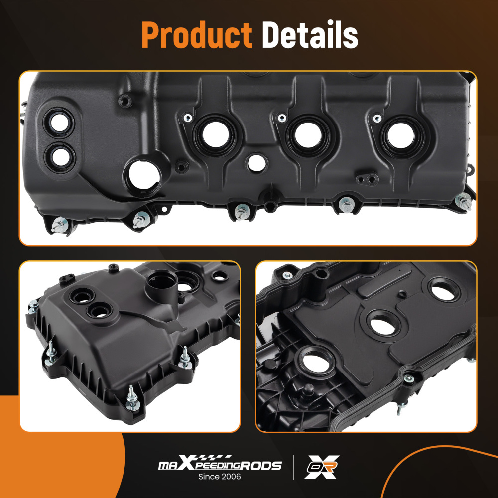 Left Valve Cover compatible for Ford F150 compatible for Flex compatible for Mustang Transit compatible for Lincoln 3.5L 3.7L 2011-2019