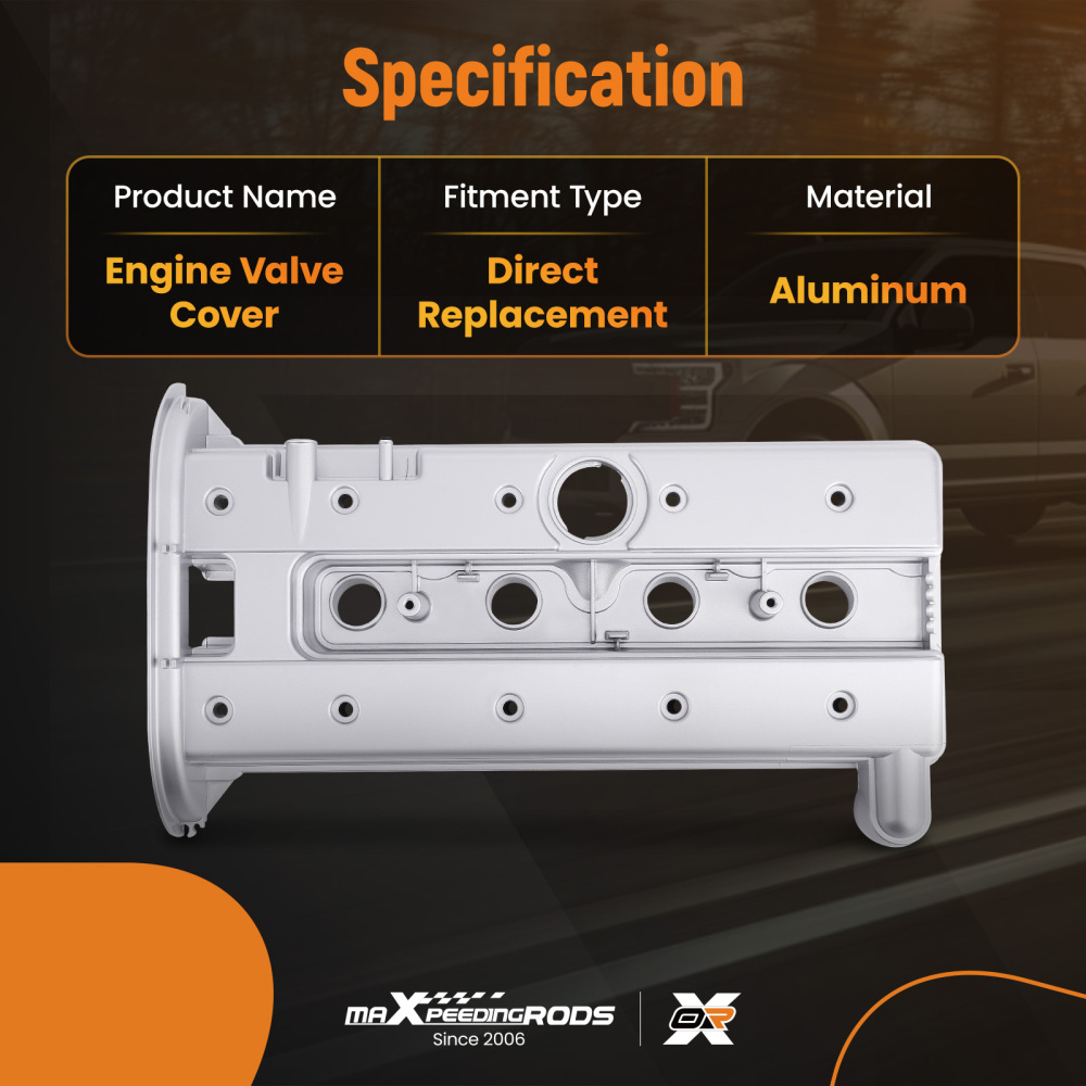 Aluminum Engine Valve Cover w/ Gasket compatible for Suzuki Forenza 2.0L 06-08 1117085Z20