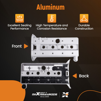 Aluminum Engine Valve Cover w/ Gasket compatible for Suzuki Forenza 2.0L 06-08 1117085Z20