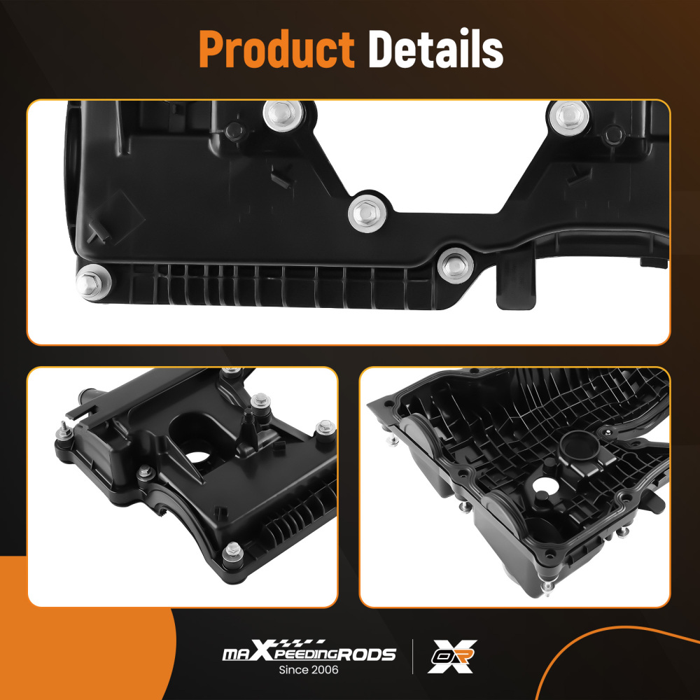 Couvercle de chambre soupape compatible pour BMW 3er e46 316i 318i 1.8l / 2.0l 11127568582