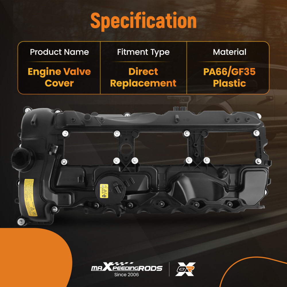 Compatible pour BMW 3.0 Essence N55 culasse moteur Valve Cover  and  joint 11127570292 Nouveau