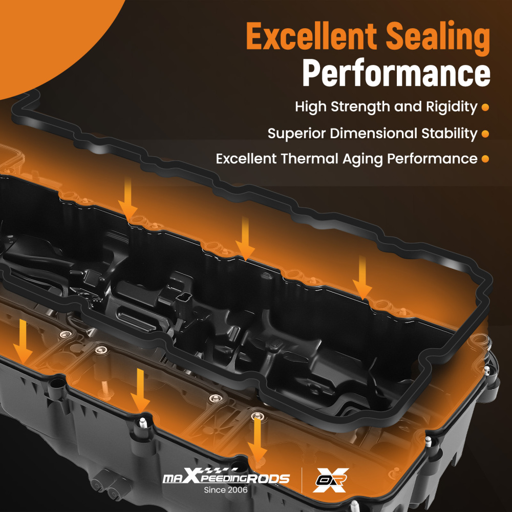 Compatible pour BMW 3.0 Essence N55 culasse moteur Valve Cover  and  joint 11127570292 Nouveau