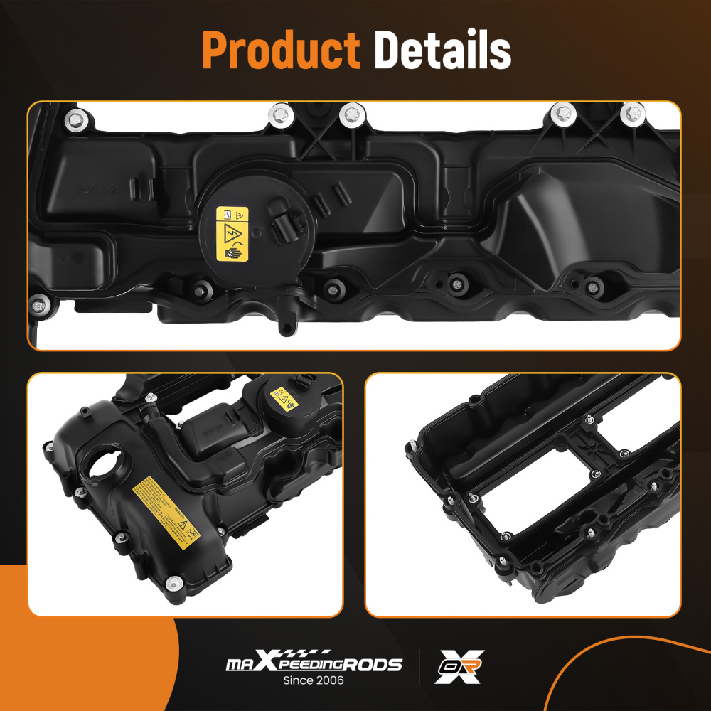 Compatible pour BMW 3.0 Essence N55 culasse moteur Valve Cover  and  joint 11127570292 Nouveau