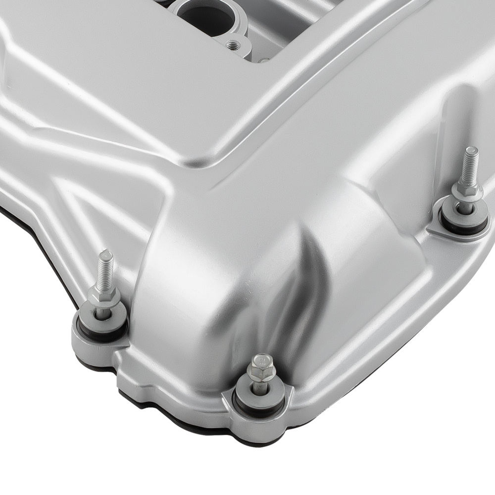 Aluminum Valve Cover + 4 Coils compatible for Chrysler 200 compatible for Dodge Avenger 2.4L 2008-2014