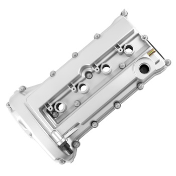 Aluminum Valve Cover + 4 Coils compatible for Chrysler 200 compatible for Dodge Avenger 2.4L 2008-2014