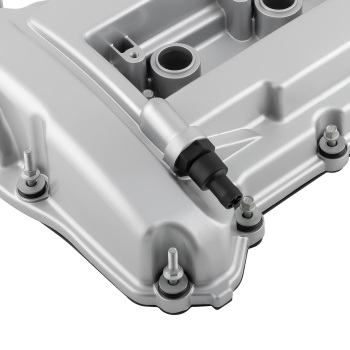 Aluminum Valve Cover + 4 Coils compatible for Chrysler 200 compatible for Dodge Avenger 2.4L 2008-2014
