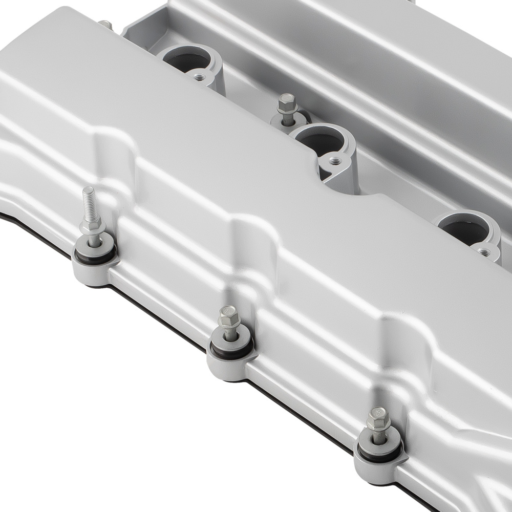 Aluminum Valve Cover + 4 Coils compatible for Chrysler 200 compatible for Dodge Avenger 2.4L 2008-2014