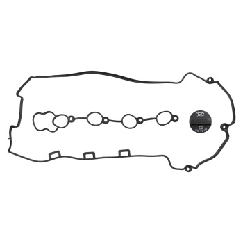 Aluminum Engine Valve Cover compatible for Chevrolet Malibu 2.4L 08-2012 12587283 12602915