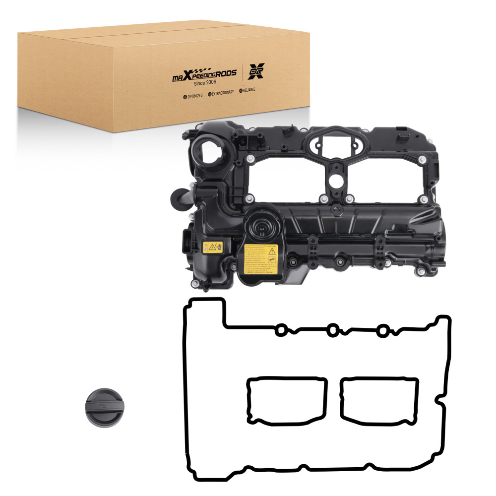 Valve Cover w/ Gasket compatible for BMW N20 228i 320i 328i 528i xDrive X3 X5 X1 Z4 L4 2.0L