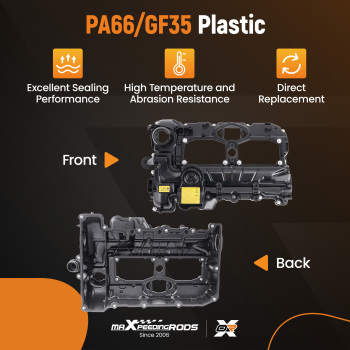 Couverture ROCKER CAM Valve Cover compatible pour BMW Z4 Roadster E89 sDrive 28i 11127588412