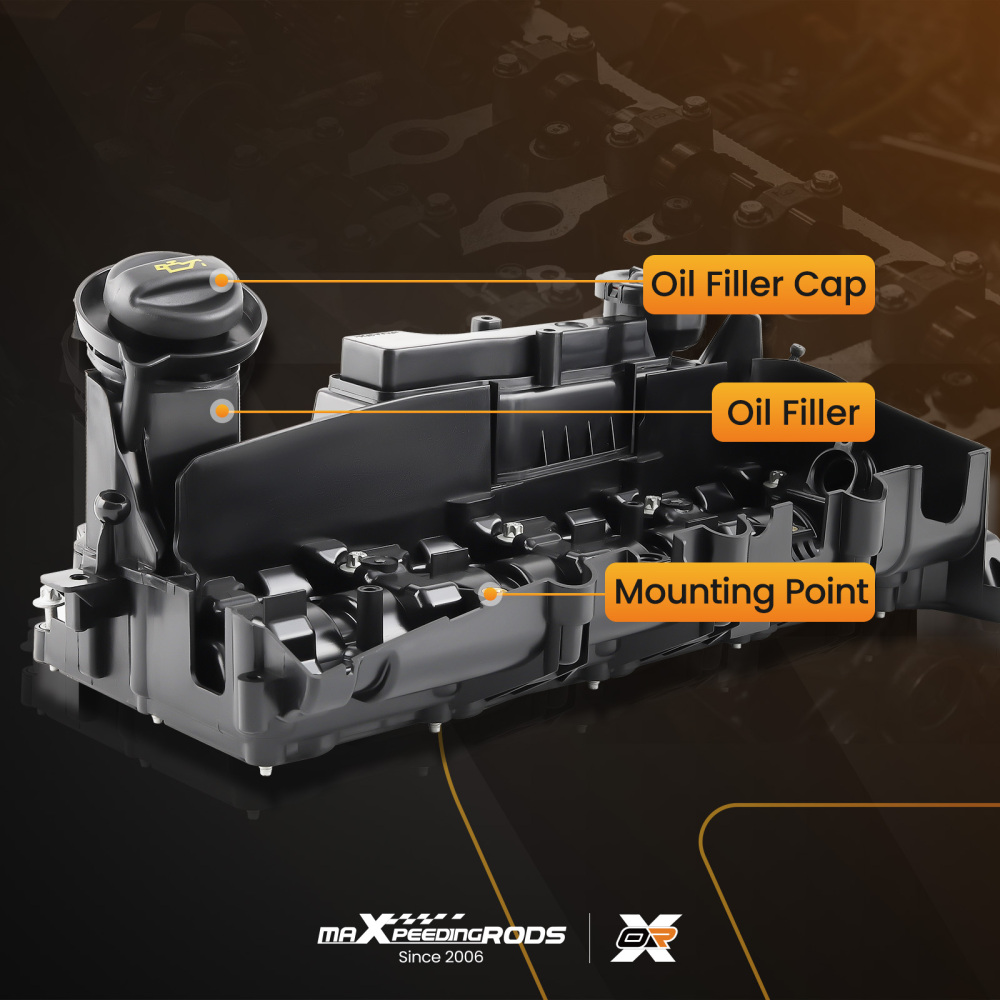 Couvre-culasse compatible pour MINI One D R56 1598 cm 66 kW 2010-2013 11128576293