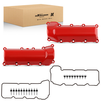Aluminum Valve Cover Set compatible for Dodge Dakota compatible for Durango compatible for RAM 1500 3.7L V6 2004-2010