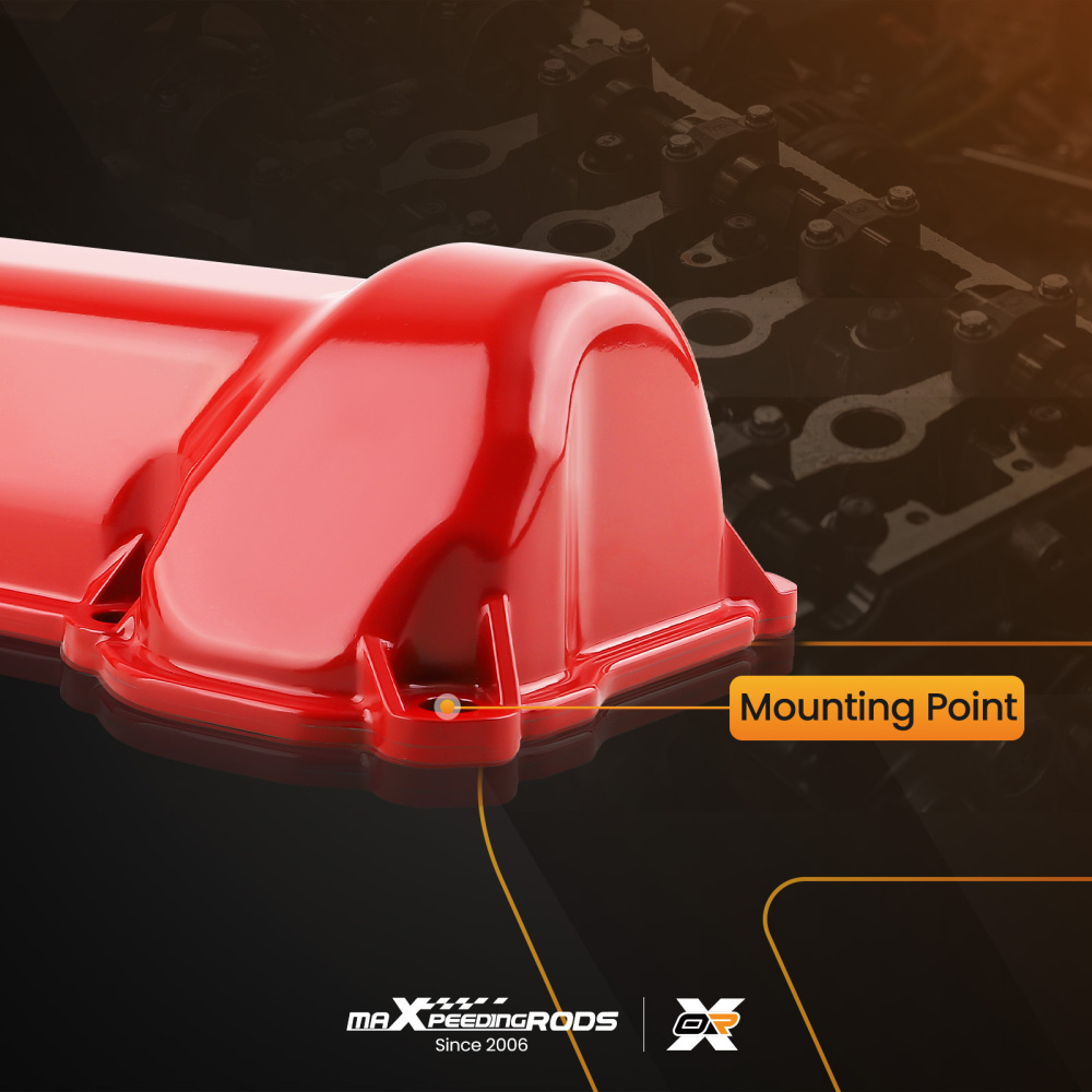 Aluminum Valve Cover Set compatible for Dodge Dakota compatible for Durango compatible for RAM 1500 3.7L V6 2004-2010