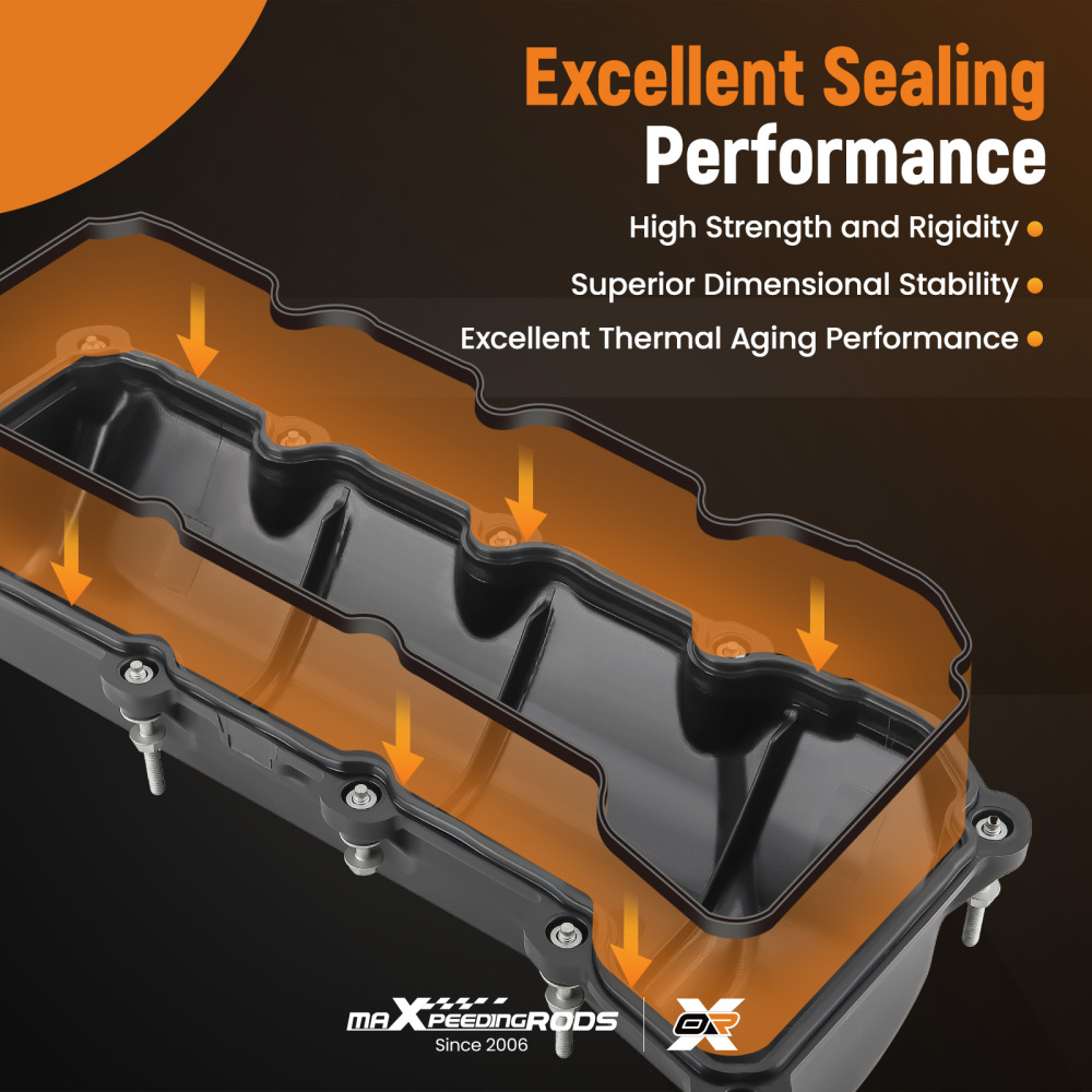 Right Side Valve Cover compatible for Dodge Ram 1500 compatible for Durango Grand Cherokee 3.7L 2002-2012