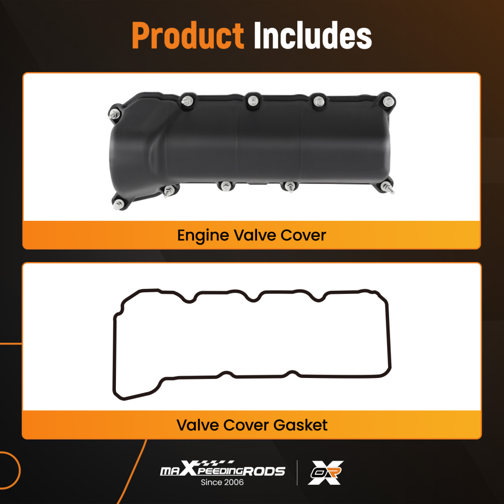 Right Side Valve Cover compatible for Dodge Ram 1500 compatible for Durango Grand Cherokee 3.7L 2002-2012