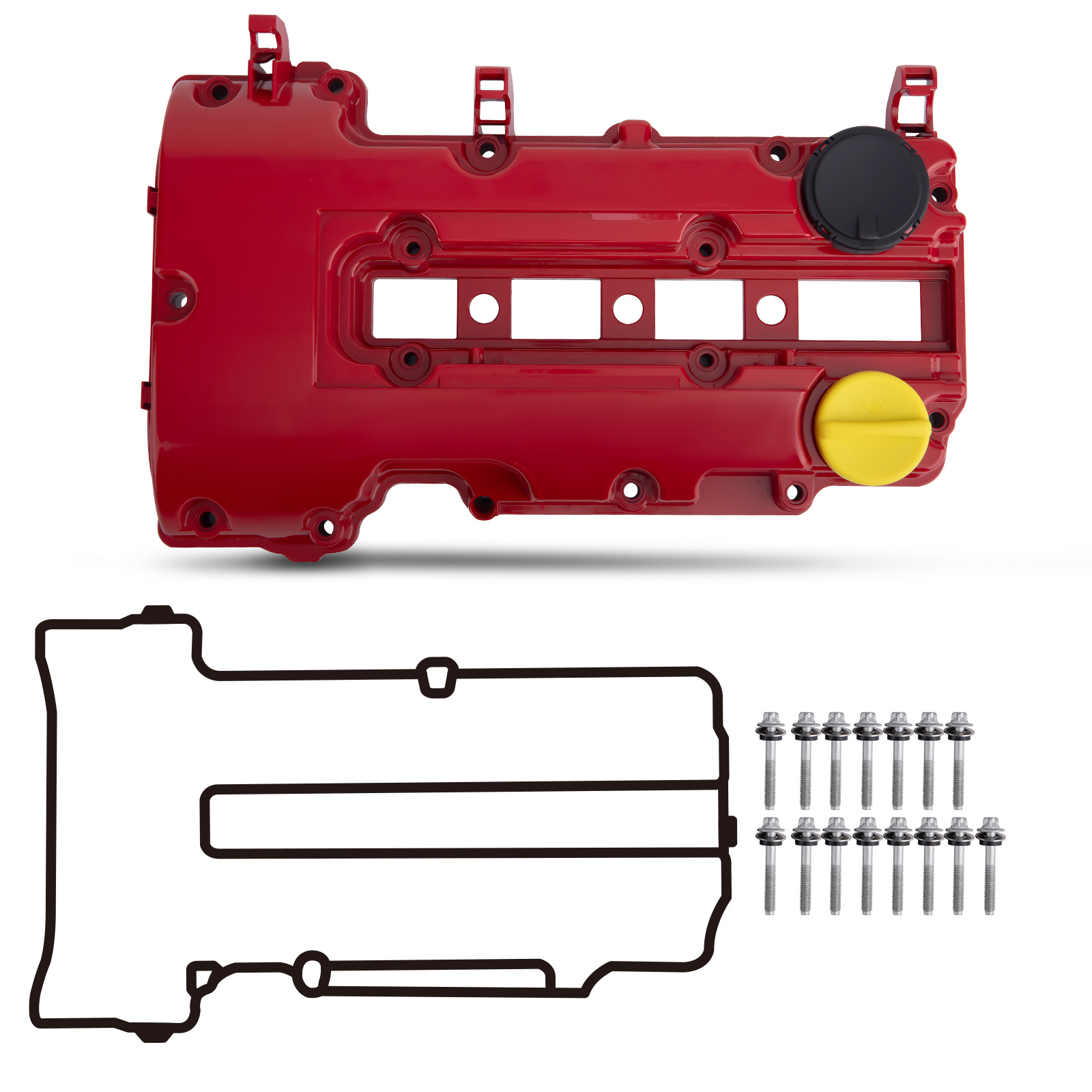Aluminum Valve Cover Set compatible for Chevy Cruze Trax Sonic