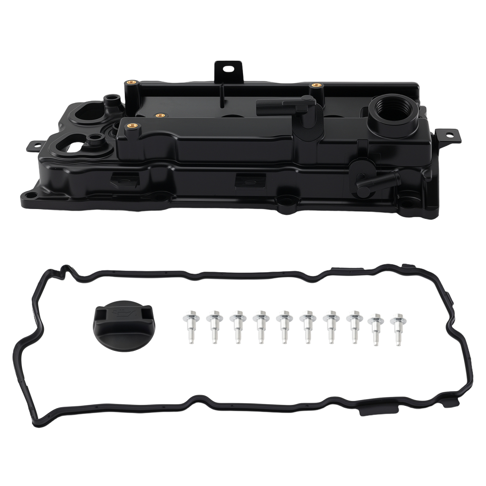 Pair Valve Covers Set compatible for Nissan Altima Maxima Murano compatible for Infiniti QX60 3.5L 09-20