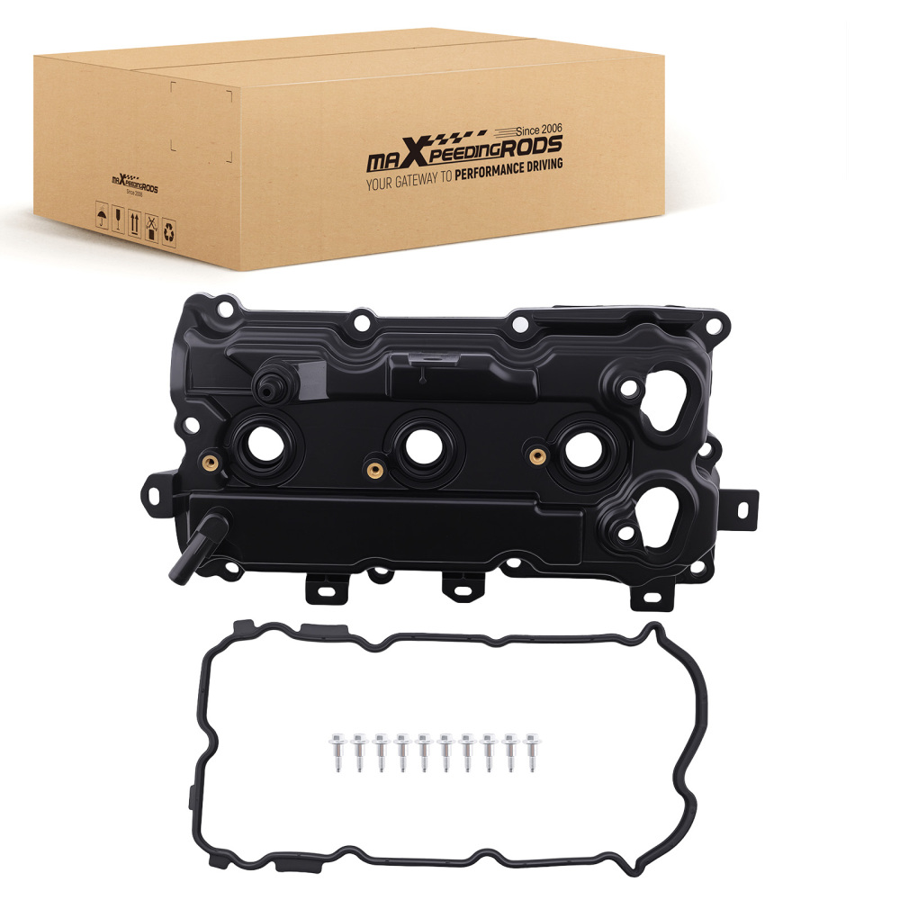 Cylinder Head Cover Right compatible for Nissan Maxima QX60 3.5L 2015-17 13264-9N00A Black