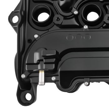 Black Aluminum Valve Cover compatible for Honda Accord 1.5L 2018-2024 123106A0A01