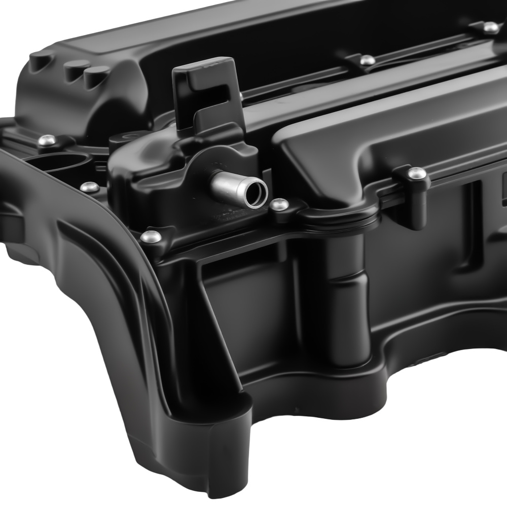 Black Aluminum Valve Cover compatible for Honda Accord 1.5L 2018-2024 123106A0A01