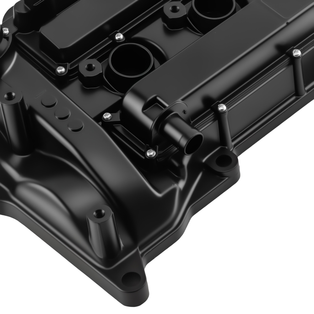 Black Aluminum Valve Cover compatible for Honda Accord 1.5L 2018-2024 123106A0A01